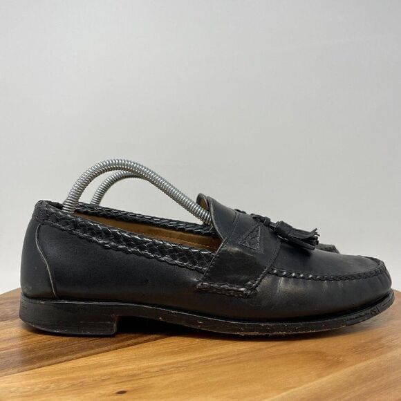 Allen Edmonds Men\'s Maxfield Loafer Slip On Dress Shoe Size 9 D Black Leather main image 8